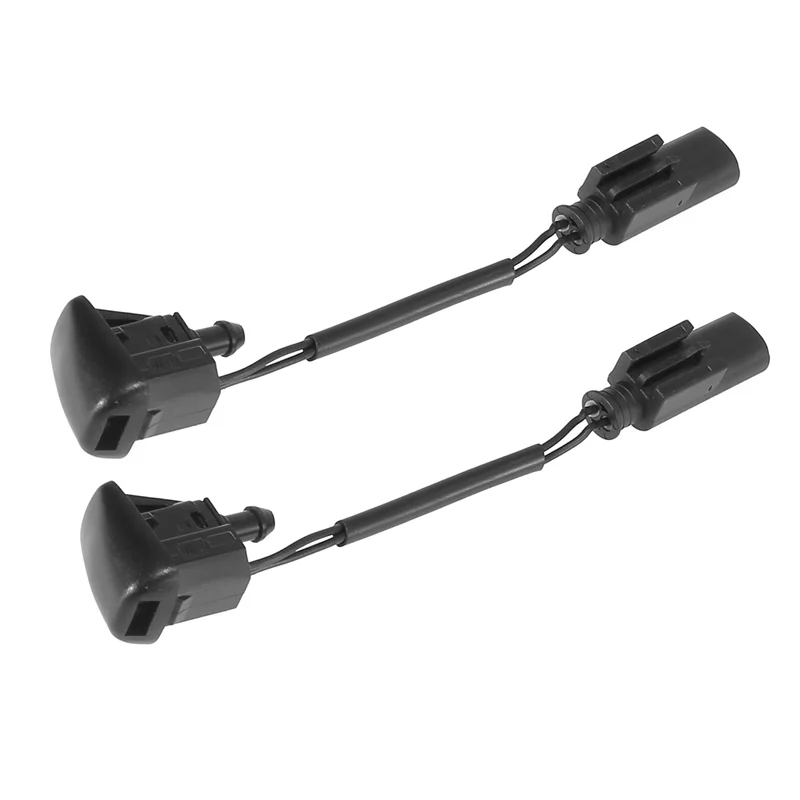 

1Pair New Windshield Heated Washer Sprayer Nozzle Jet 61667054445 for -BMW 6-Series E63 E64 630 635 645 650 2003+