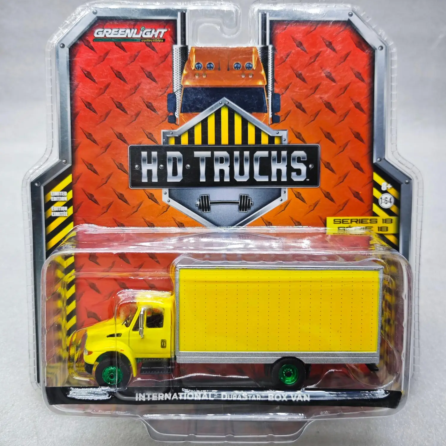1:64 Durastar Box VAN Высокая имитация сплава Модель автомобиля Коллекционная игрушка
