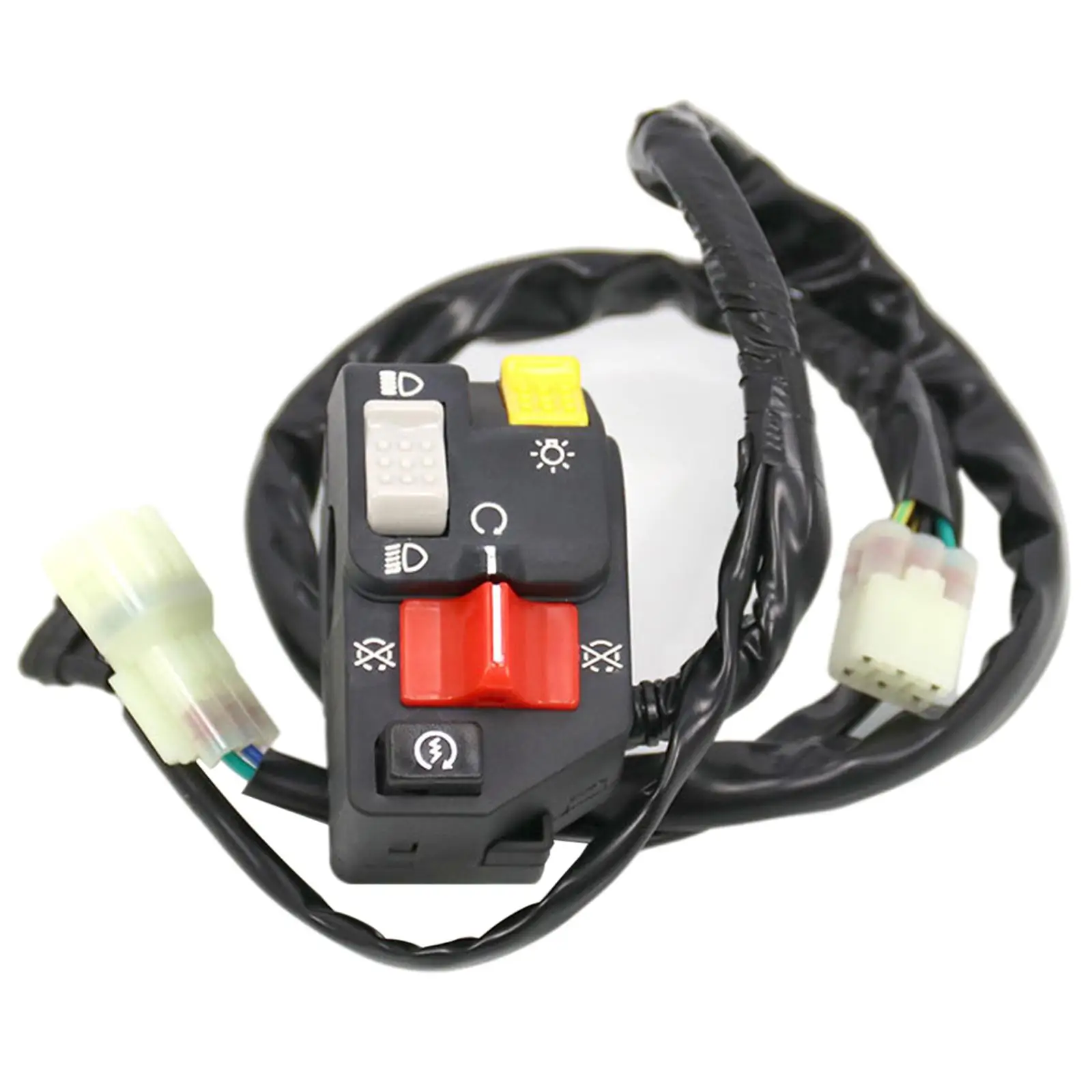 

Handlebar Switch 35020-Hn1-000 Replacement Handlebar Switch Light Start Stop High/Low TRX400EX Easy to Install Durable