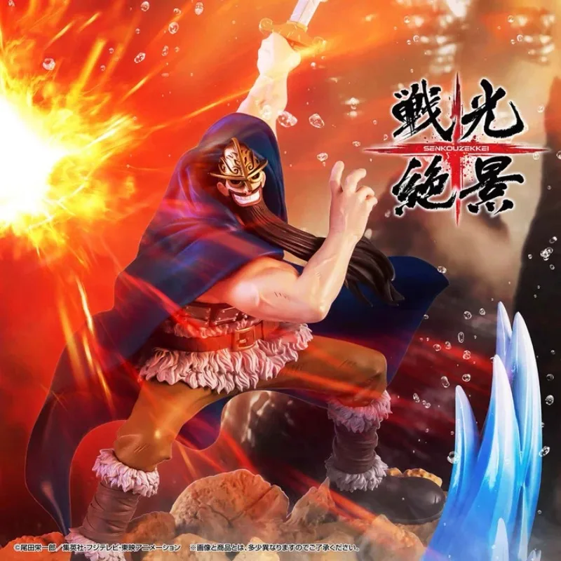 Фото Оригинальная коллекционная модель BANDAI Banpresto One Piece: Дори и Броги в зрелищной битве, аниме-фигурки, игрушка, подарок на праздник №2