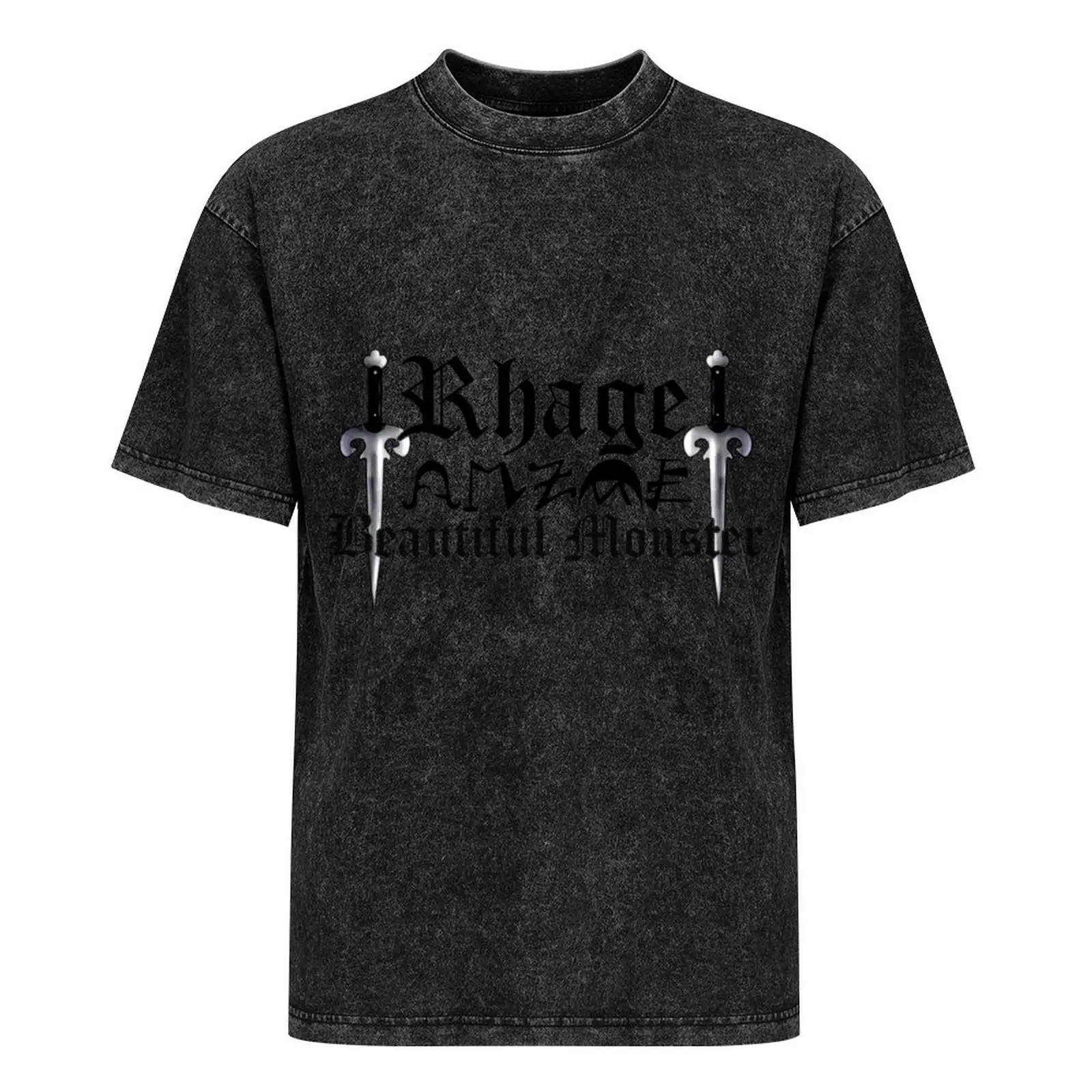 Rhage - [The Black Dagger Brotherhood] футболка Croswit рубашка мужская лето 2025 мешковатые рубашки