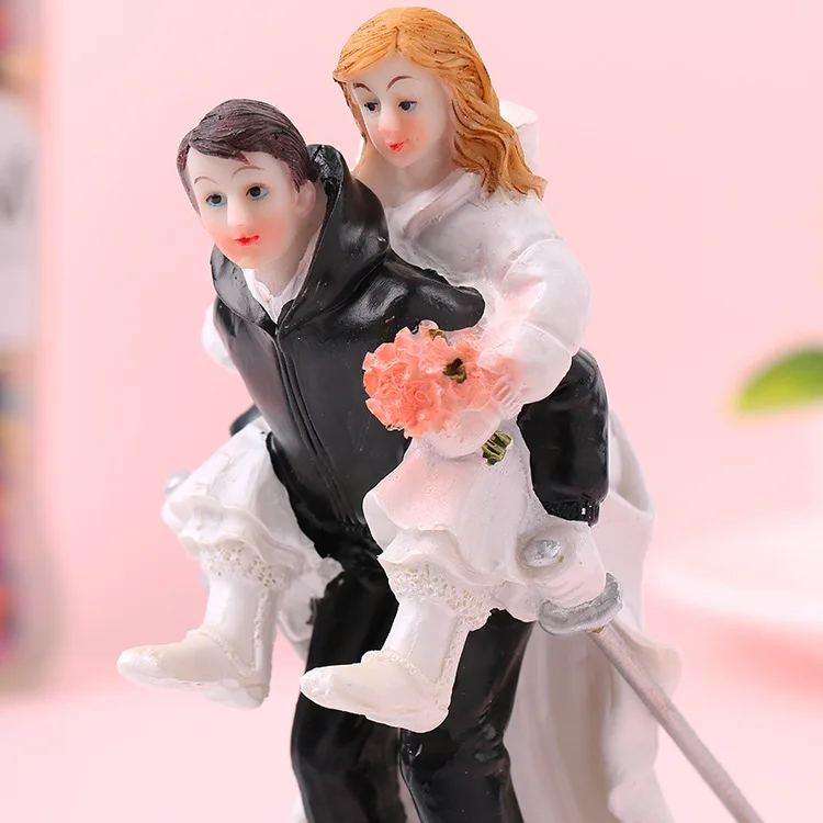

wedding favor and decoration--The Look of Love Bride and Groom Couple Figurine wedding cake topper