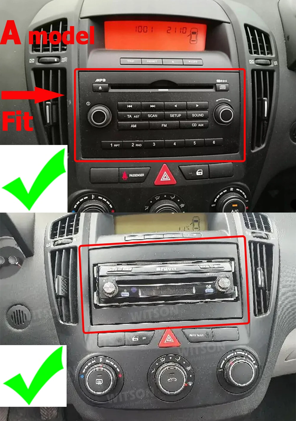 

WITSON Android стерео автомобильный радиоприемник с сенсорным экраном OEM для KIA CEED 2007 2008 2009, мультимедийный плеер CarPlay, авто GPS, головное устройство