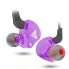 QKZ AK6 спортивные наушники в ухо висячие шейки Наушники Привод-провод с микрофоном Экстра бас сотовый телефон гарнитура