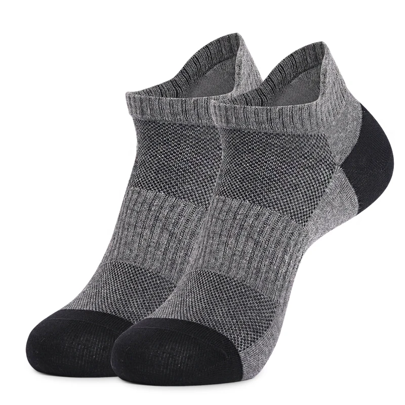 MiiOW 5 Pairs/Lot Cotton Men Socks Summer Sports High Quality Breathable Ankle Mesh Casual Athletic Thin Invisible Cut Short