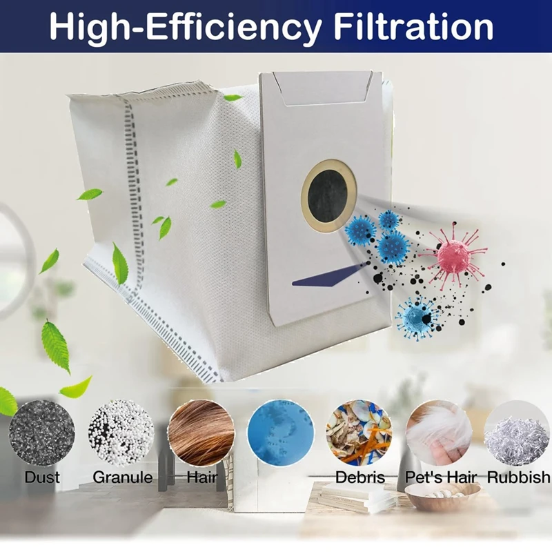 Мешки для пыли Ecovacs DEEBOT T30/T30 PRO/MAX/PLUS/YIKO/T30PRO/T30MAX/T30PLUS/T30YIKO запасные части пылесоса