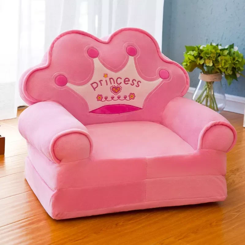 

Folding Small Sofa Bed Nap Cartoon Cute Baby Tatami Sofa Kids Chair Lounger Bed Sofa Toys Seat Removable and Washable