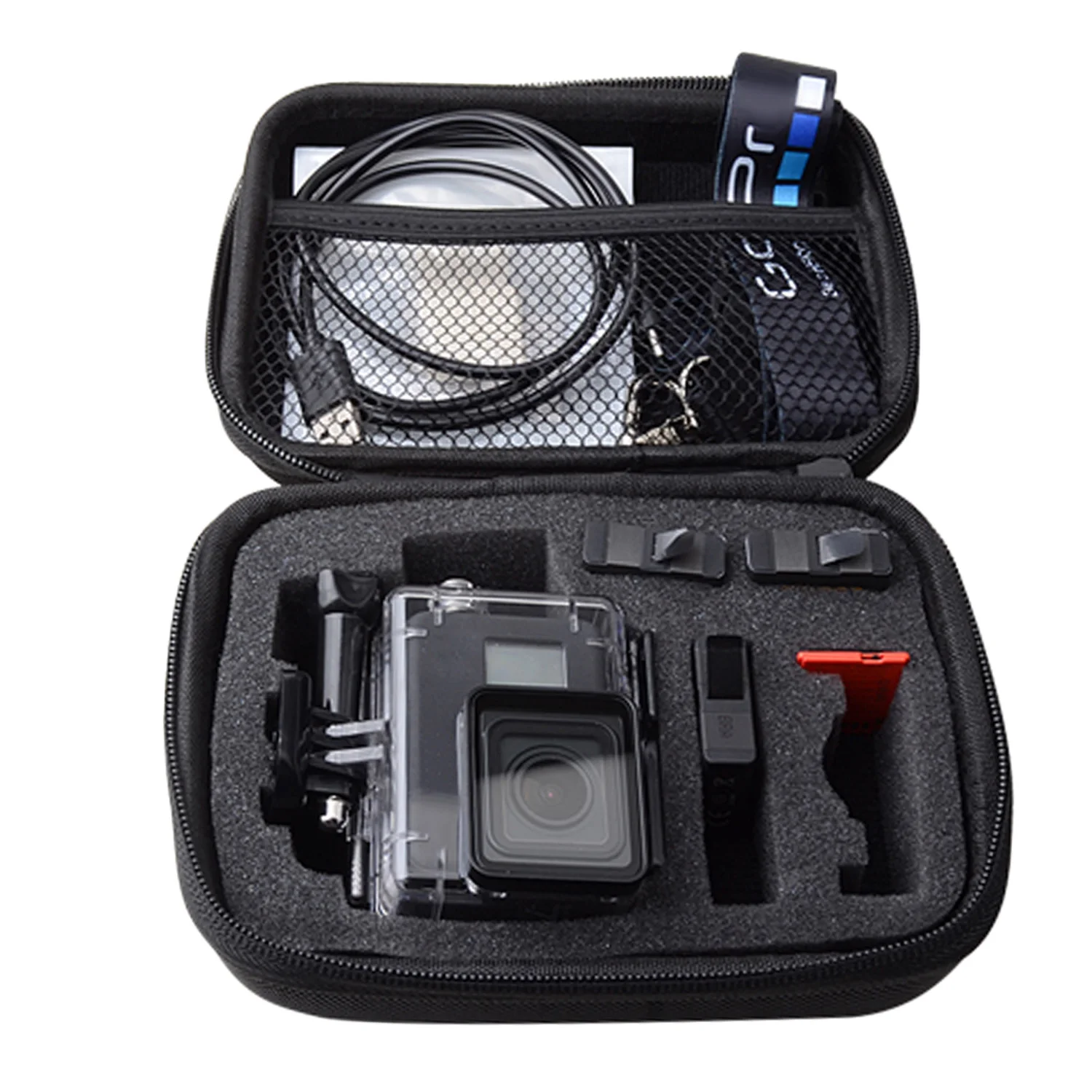 

Gosear Waterproof Carry Storage Case Cover Bag Shell for GoPro Go Pro Hero 7 6 5 4 3+ 3 Action Camera Accessories