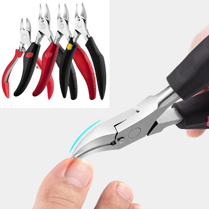 

1Pc Nail Scissor Paronychia Nail Clipper Dead Skin Cuticle Remover Toenail Ingrown Manicure Set Nail Art Nipper Scissor YZL1