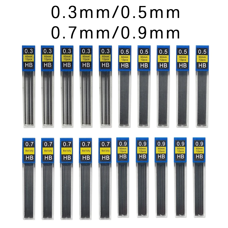 Lead Refill 0.3mm 0.5mm 0.7mm 0.9mm Art Drawing Automatic Pe