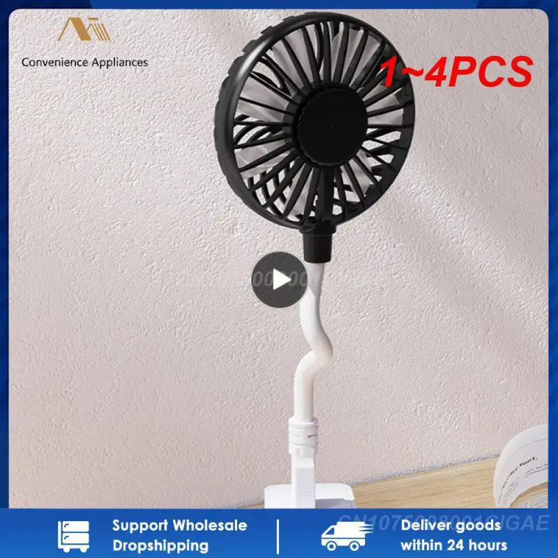 

Портативный мини-вентилятор с зарядкой от Usb, 1-4 шт.