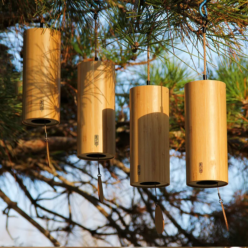 

NEW Chord G-B-D-C Windchime Bamboo Wind Chimes Windbell for Outdoor Garden Patio Home Decoration Zen Meditation Relaxation