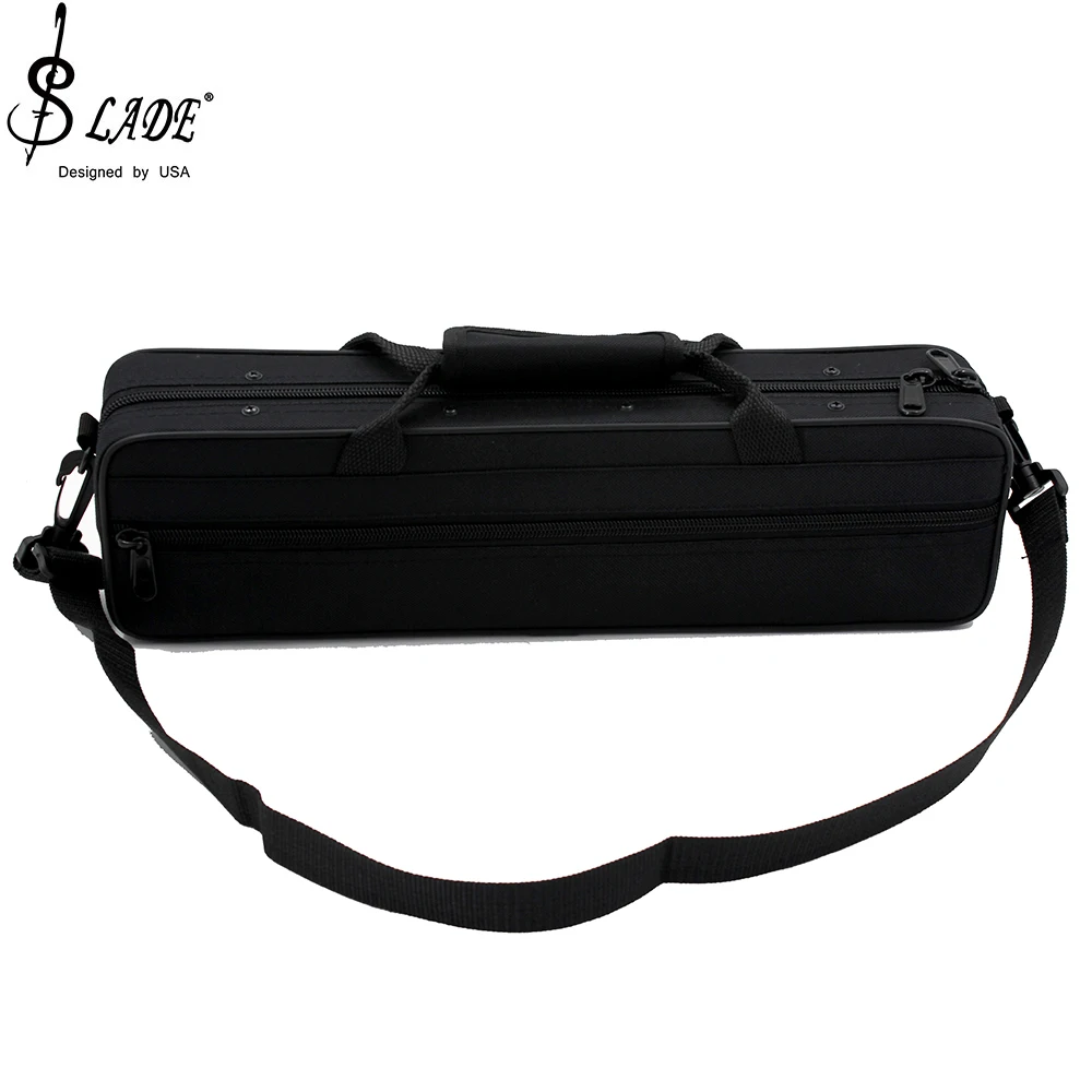 

Woodwind Instrument Accessories Flute Bag Portable Oxford Cloth Suitcase Waterproof Removable Shoulder Belt Flute Cloth Box