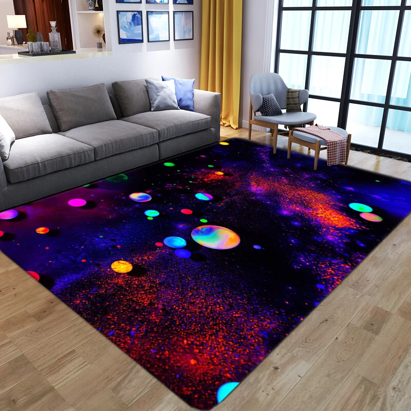 

3D Gorgeous Pattern Carpets For Living Room Bedroom Hallway Floor Mat Entry Doormat Home Decoration Bathroom Anti-slip Area Rugs