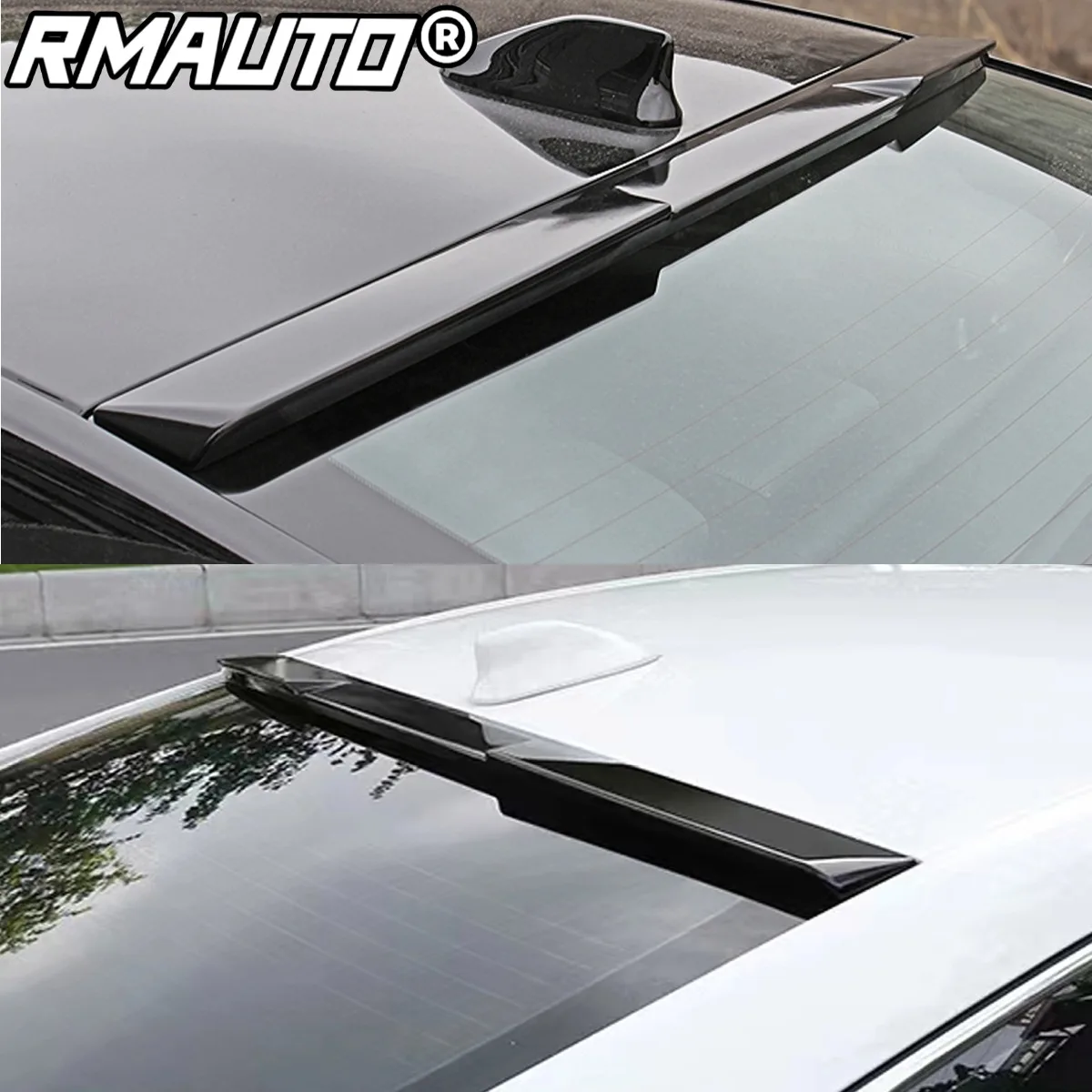 Спойлер на крышу Inspire глянцевый черный стиль лезвия задний спойлер багажник