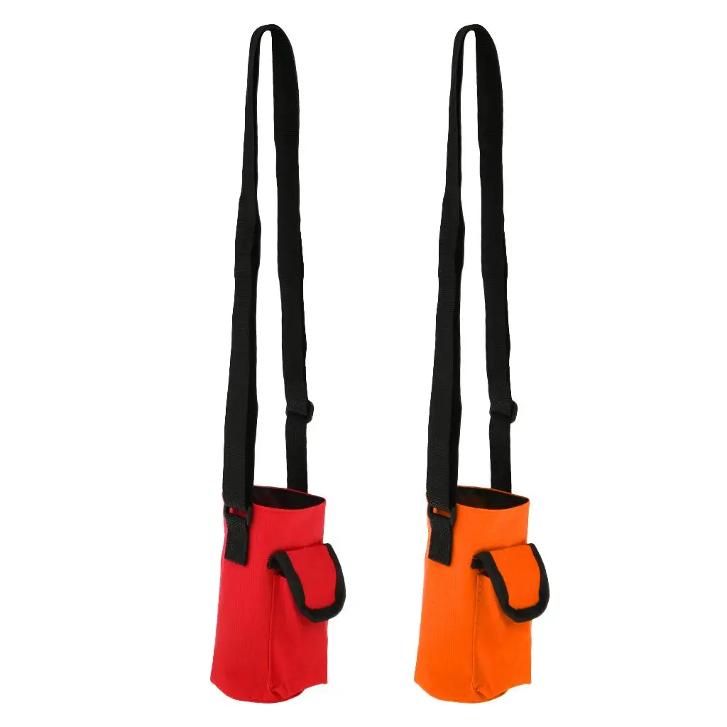 Изолированная сумка-переноска для бутылки с водой 2 шт. регулируемым плечевым