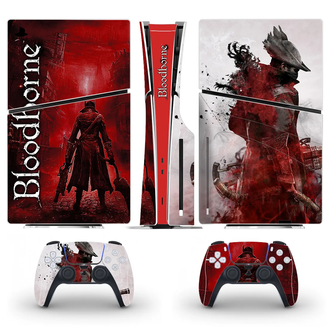 Игра Bloodborne PS5 Slim диск наклейка на кожу крышка для контроллера консоли тонкий