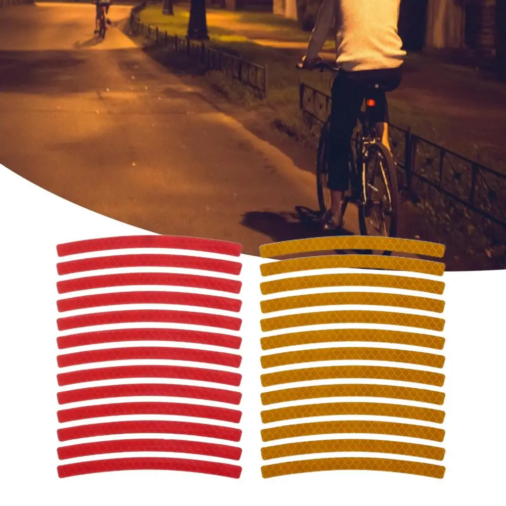 

Luminous 1 Sheet Special Personality Embellishment Safety Warning Sticker Bright Color for Cycling