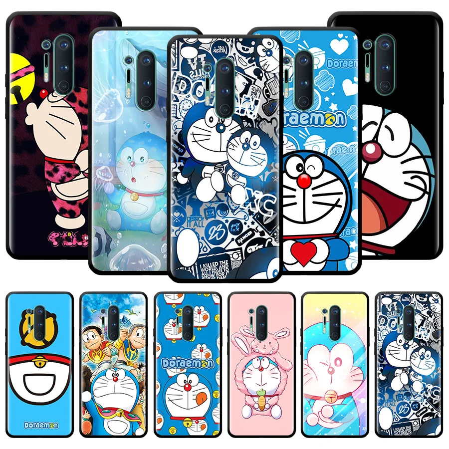 

Doraemon Luxury Phone Case For Oneplus Nord N100 N200 N10 7 8 9 7T 8T 9R 9RT CE 2 Z Pro 5G Luxury Silicon Cover Fundas Coque TPU
