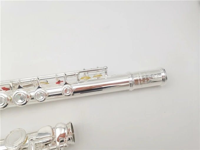 Флейта 211SL Профессиональный Cupronickel C Key 16 с отверстиями посеребренные Музыкальные
