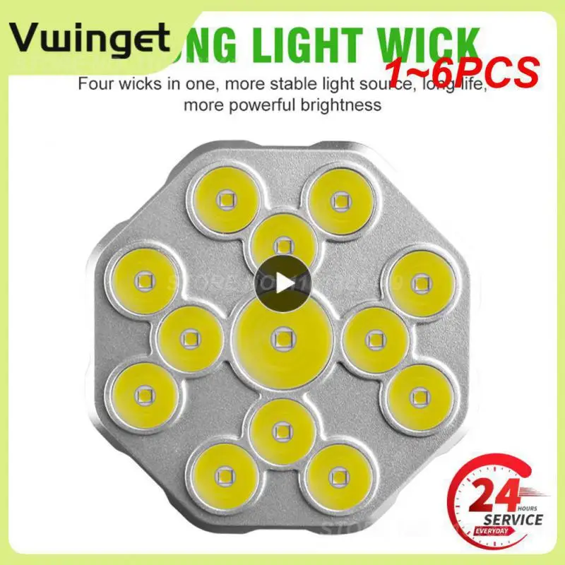 

Фонарь Яркий портативный для кемпинга, 1-6 шт.