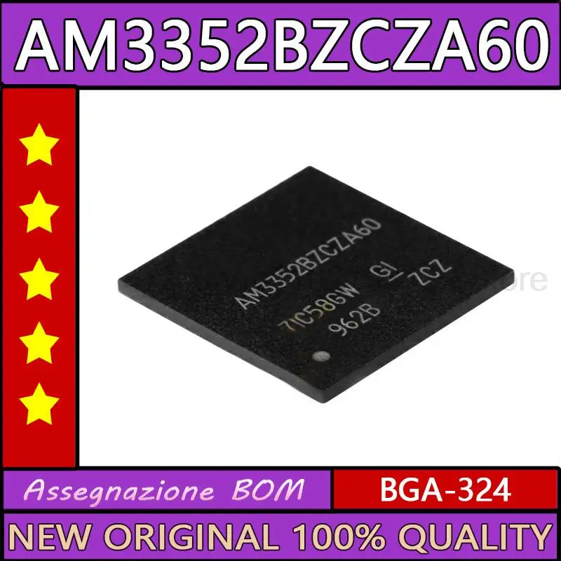 

Новый и оригинальный микроконтроллер AM3352BZCZA60 BGA324 IC Chip