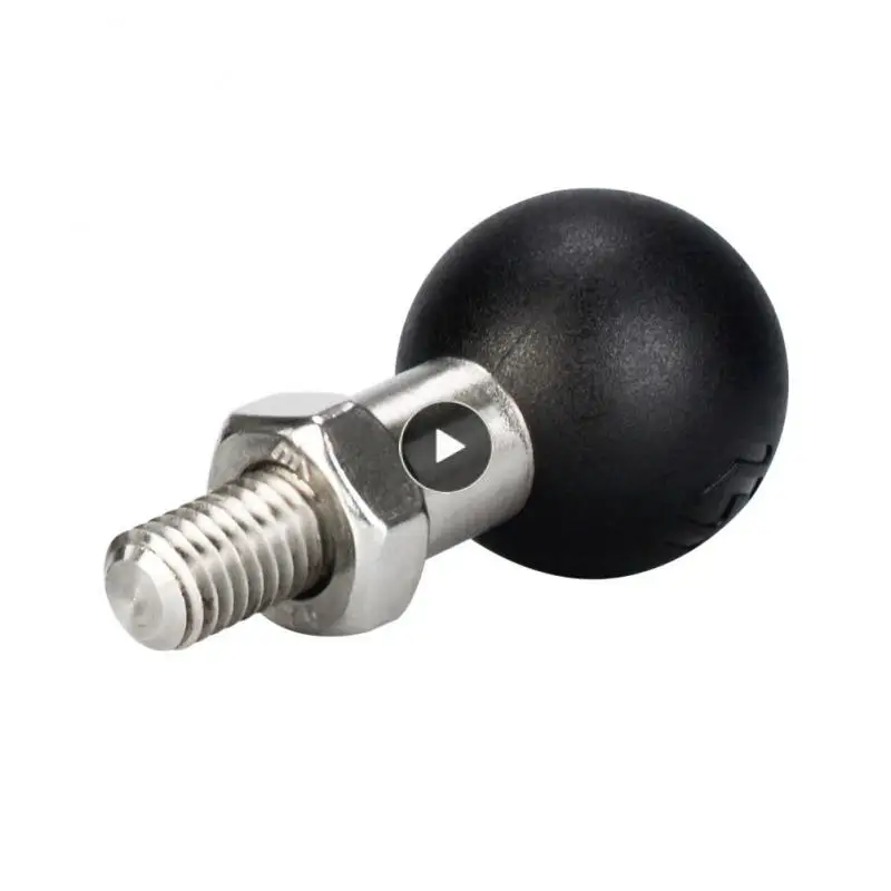 

M8 Stainless Steel Car Bracket Fixed Ball Head Screw Multifunctional Bottom Ball Head Accessories Car Accessories M10 Portable