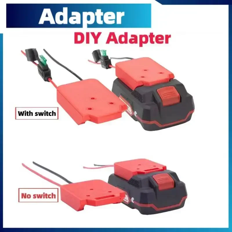

For Parkside Adapter For Parkside Battery Adapter Connector 14AWG w/Fuse for Foy Machines Cars And People