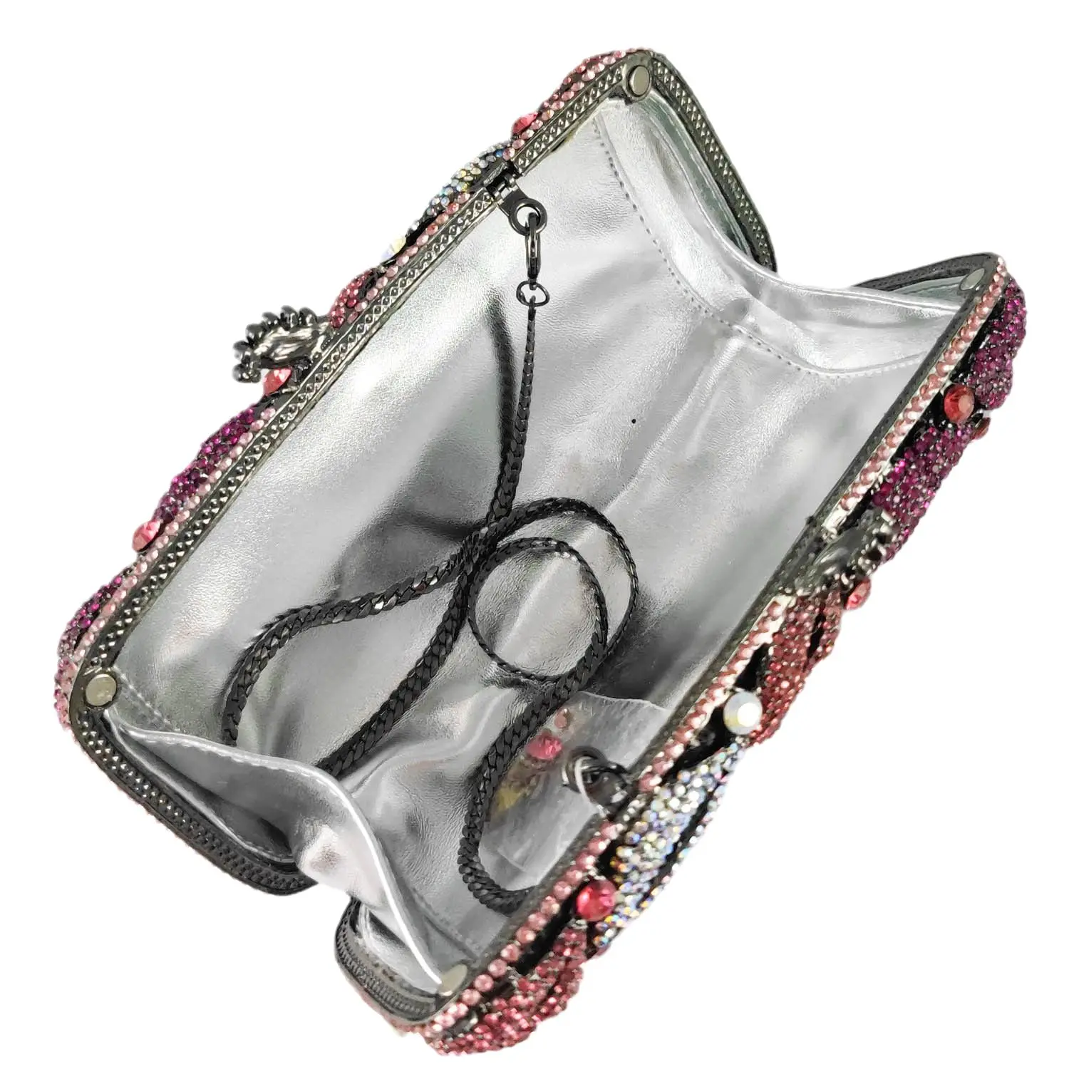 Boutique De FGG Новинка женский вечерний клатч с губами сумки и кошельки для невесты