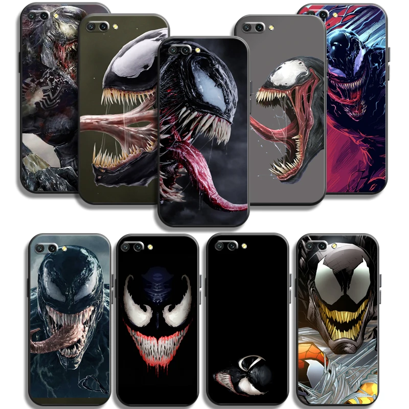 

Marvel Venom Phone Cases For Huawei Honor Y6 Y7 2019 Y9 2018 Y9 Prime 2019 Y9 2019 Y9A Carcasa Funda Back Cover