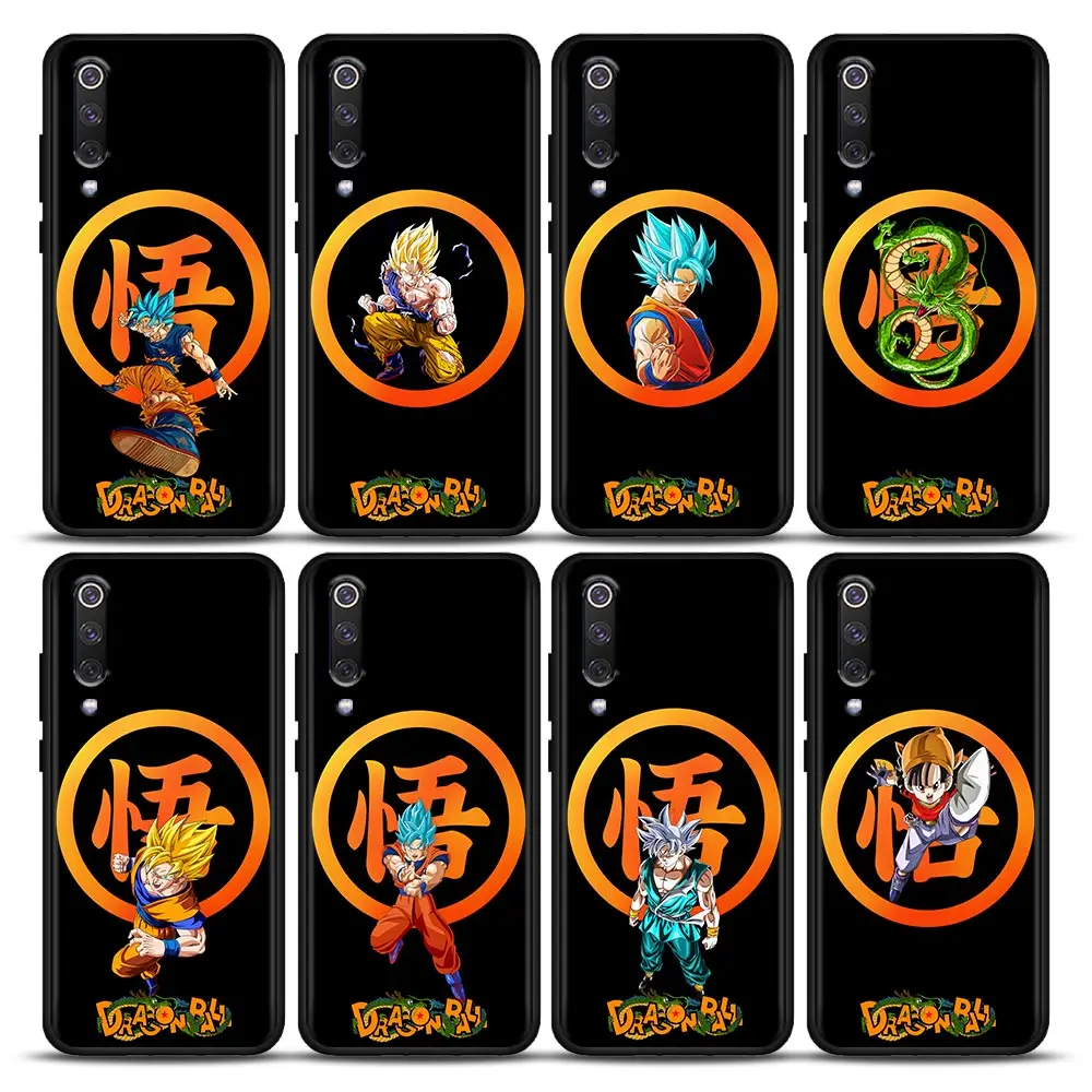 

3D Anime Dragon Ball Goku Phone Casefor Xiaomi Mi 12 12X 11 Lite 11X 11T X3 X4 NFC M3 F3 GT M4 Pro Lite NE 5G Soft Silicone Case