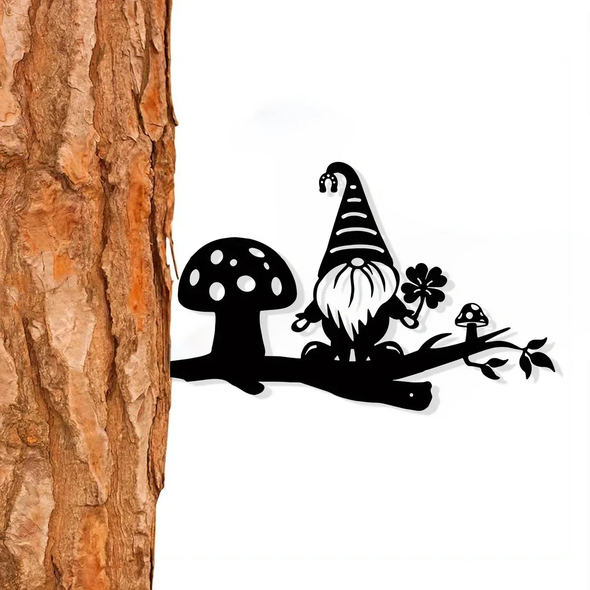 Акция Добавьте прикосновение в саду с наружным металлическим веткой украшением