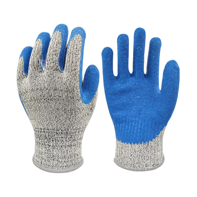 

Cut Resistant Latex Gloves Safety Work Gloves Waterproof And Non-Slip Mechanical Working Gloves For Men And Women