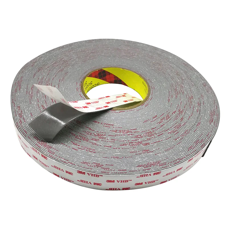 

Двухсторонняя клейкая лента 3M 4941, высокопрочная Клейкая пена, устойчивая к высоким температурам, клейкая лента 3M от известного бренда, свет...