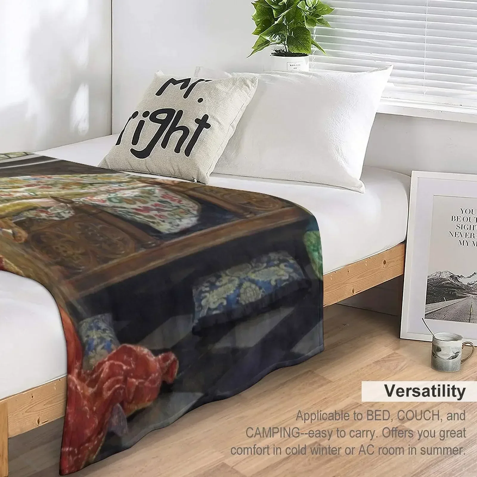 Спящая красавица - Джон Колье 1921 г. плед пушистые термобелье для путешествий