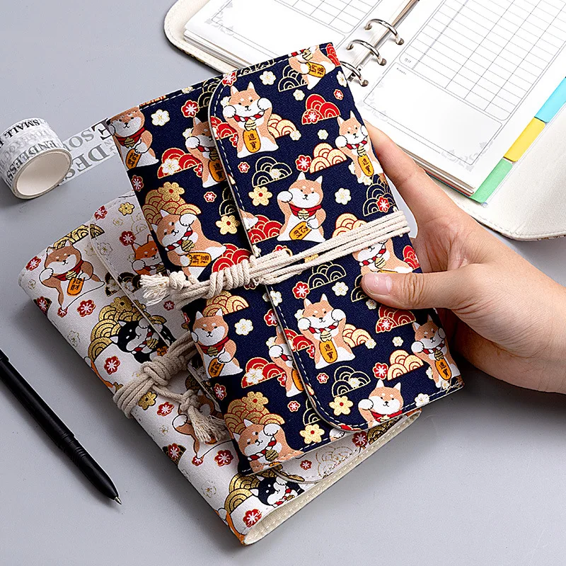 

Cartoon Loose-leaf Account Book A6 Portable Detailed Hand Account Book Family Financial Cash Flow Income and Expenditure Book