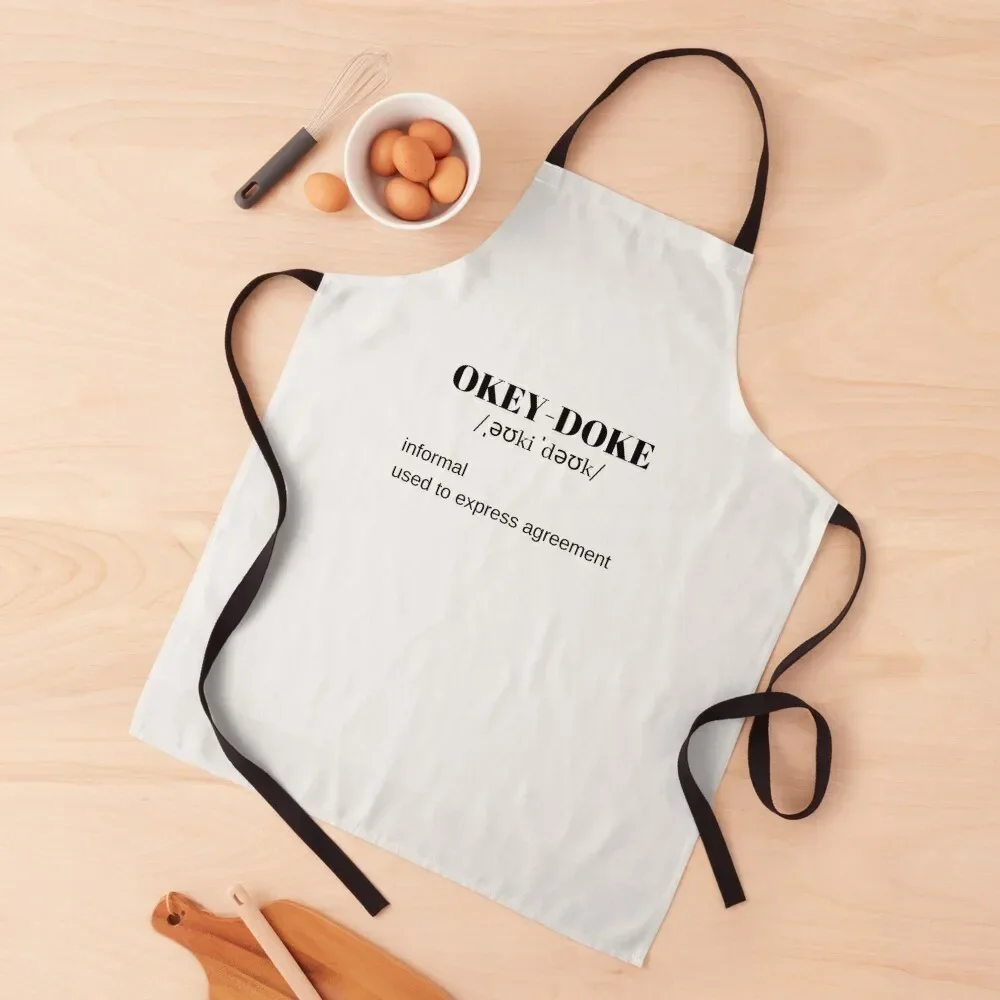Фартук Memorize English Words Okey Doke нагрудник для женщин с карманом мужчин фартук