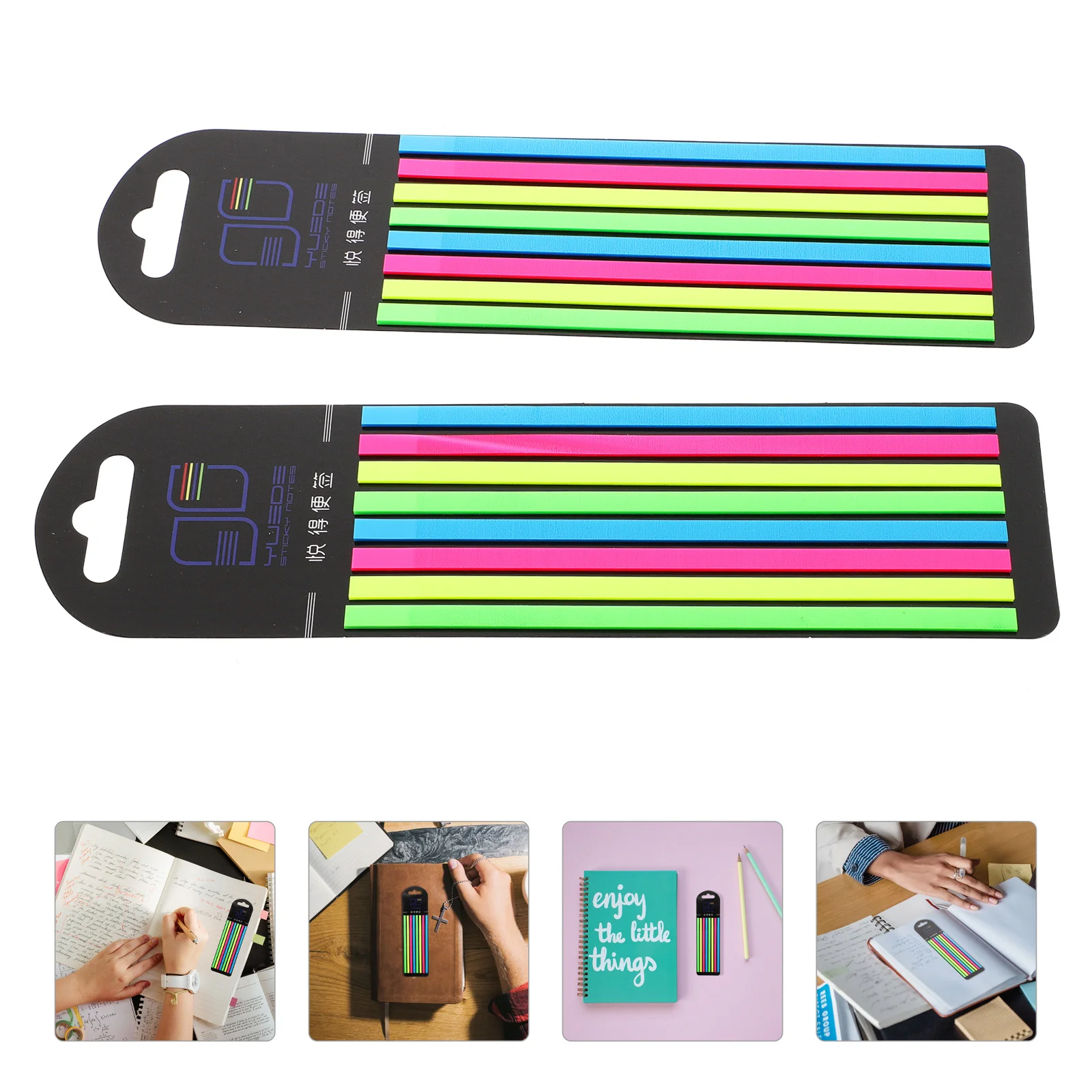 

2 Pcs Notes Mark Supply Professional Notebook Instruction Sticker Learning Accessory The Pet Child Homesteading Books