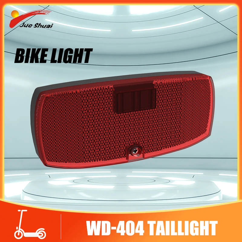 

Jueshuai WD-404 Bike Light Bike Accessories for Cycling Red LED Bicycle Light Rear Bright Lights Bright Safety for Night Riding