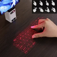 virtual laser keyboard bluetooth wireless projector phone keyboard for computer iphone pad laptop with mouse function