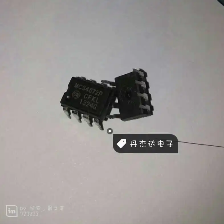 

30 шт. Оригинальный Новый 30 шт. Оригинальный Новый MC34072AP MC34072P операционный усилитель DIP-8