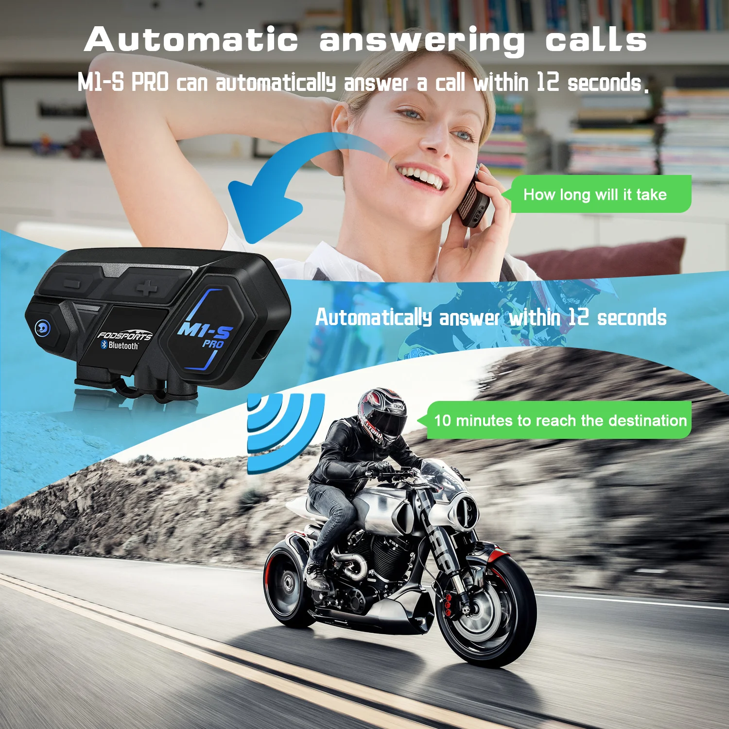Рисунок 5 - Bluetooth-гарнитура для мотоциклетного шлема