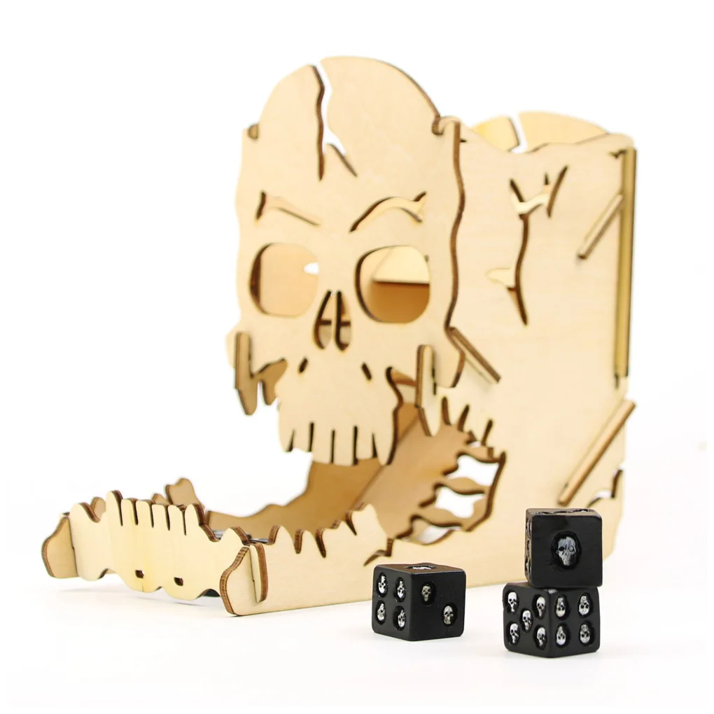 

Универсальные кубические башни с подносом, настольная игра с гравировкой для развлечений и вечеринок, для дома, KTV, бара, ночного клуба