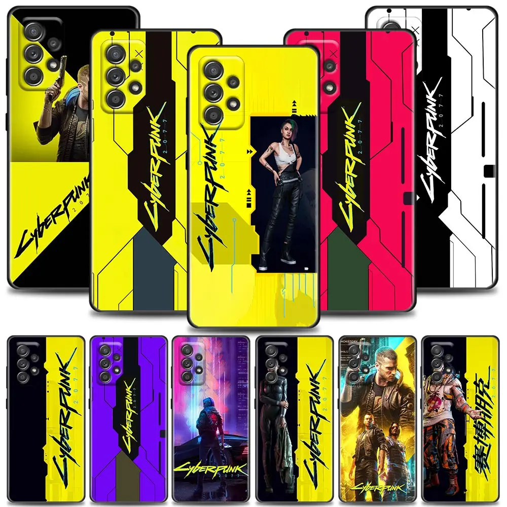 

Phone Case for Samsung A01 A02 A03s A11 A12 A13 A21s A22 A31 A32 A41 A42 A51 4G 5G Silicone CaseHot Game C-Cyberpunkes