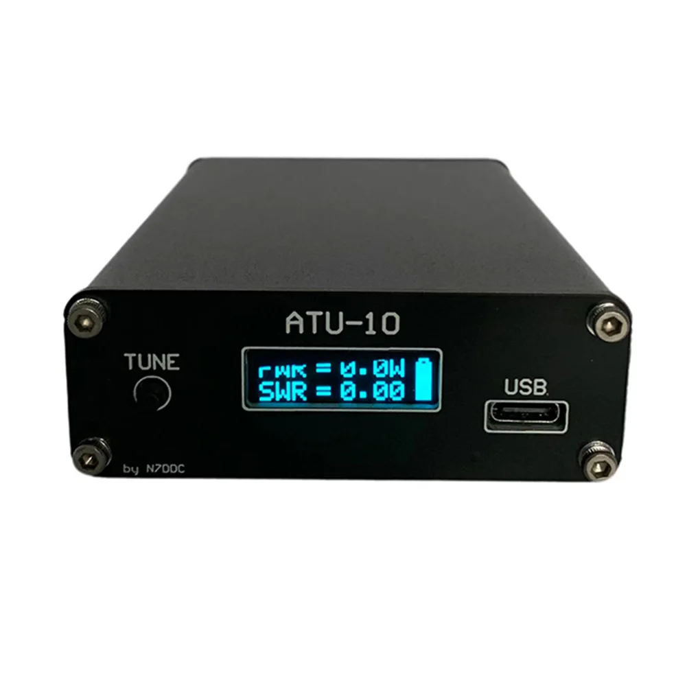 Фото Автоматический антенный тюнер ATU-10 1.8-30 МГц 1-15 Вт QRP HF для любительской радиосвязи с OLED-дисплеем и портом Type-C для прошивки N7DDC №1