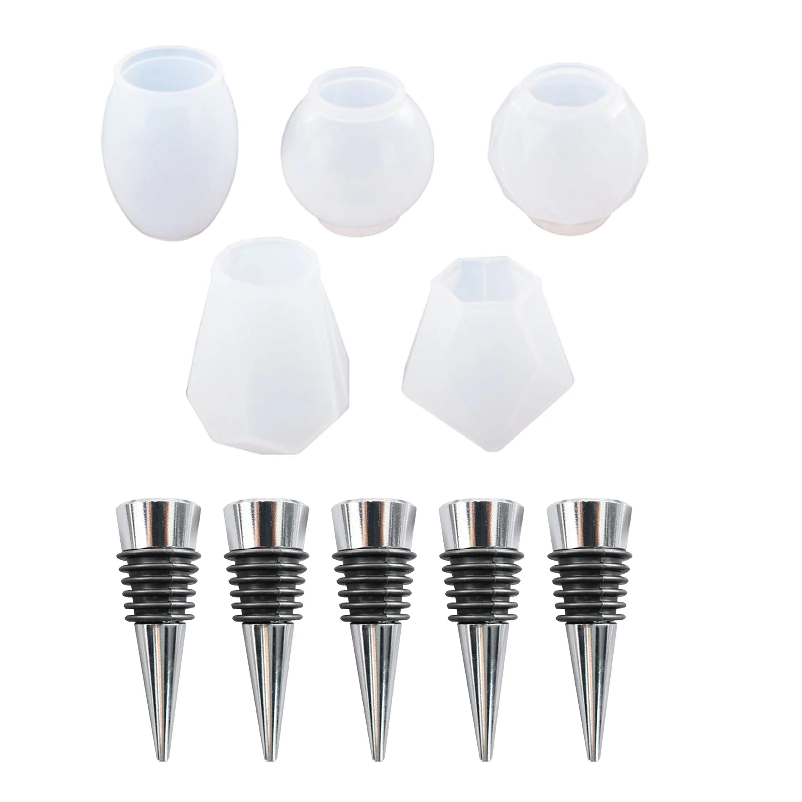 

Эпоксидная вечерние для бутылок цвета шампанского, 5 форм