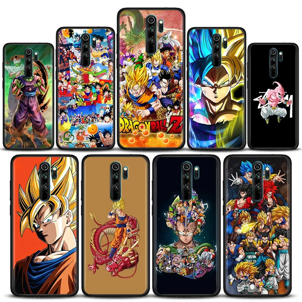 

Anime Goku Dragon Ball Z Case For Xiaomi Redmi 9A 7A 9C 9T 9 10 7 8A Case Soft Silicone Cover For Red mi K40 Pro K40s K50 Pro