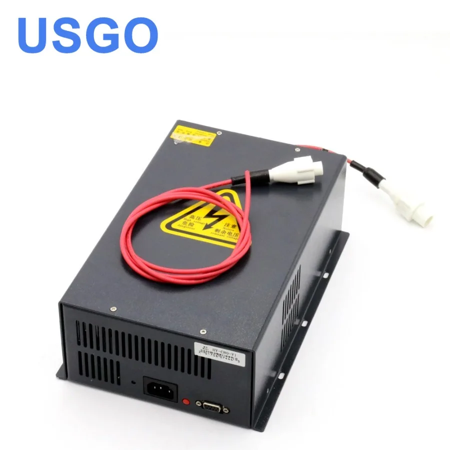 USGO HY-C80 CO2 лазерный блок питания 80 Вт для гравировального/режущего станка YUEMING