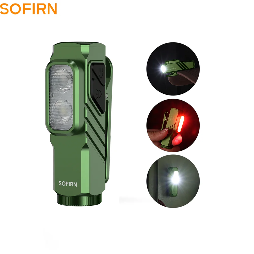 

Sofirn Mini ST10 Фонарик 1000 Лм Красный Свет