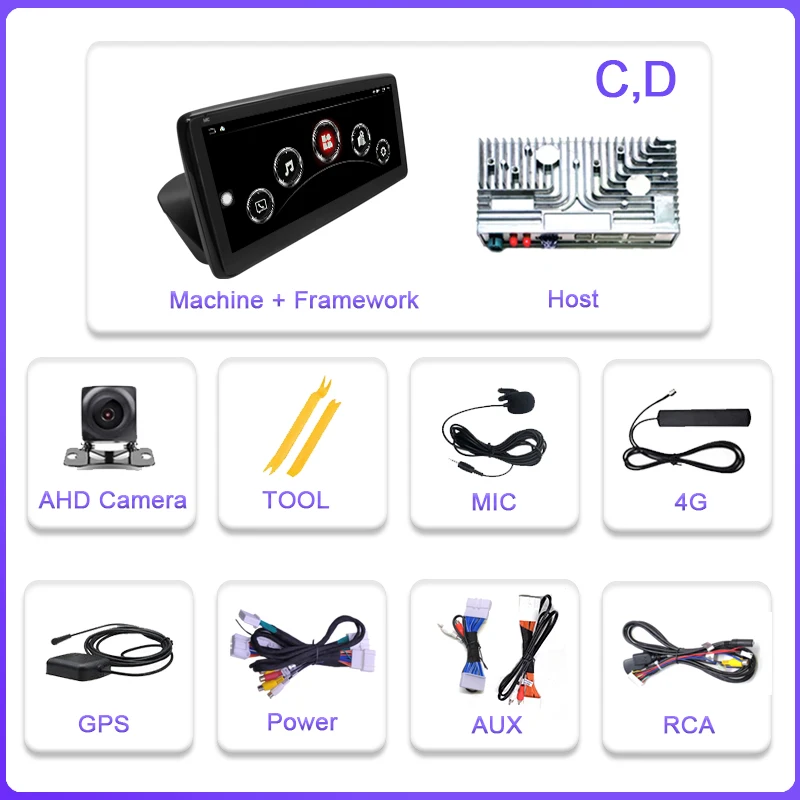 10 25-дюймовый автомобильный радиоплеер для Mazda 6 2018-2023 Android 12 8G + 256G навигация GPS